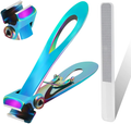 Heavy-Duty Toenail Clippers for Thick Nails – 17mm Wide Jaw, Long Handle, Stainless Steel